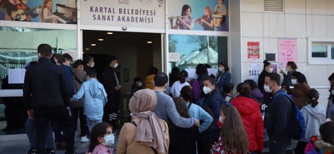 KARTALBELEDİYESİ'NİN  SANAT AKADEMİSİ YETENEK SINAVLARINA REKOR BAŞVURU