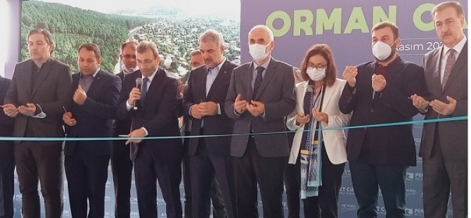 45 GÜNDE TAMAMLANAN AYDOS ORMAN CADDESİ HİZMETE AÇILDI