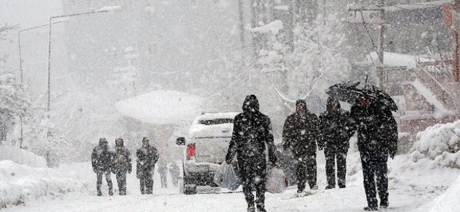 METEOROLOJİ'DEN  47 İL İÇİN KAR YAĞIŞI UYARISI