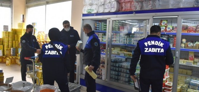 PENDİK'TE MARKET DENETİMLERİ SIKLAŞTIRILDI