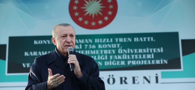 CUMHURBAŞKANI ERDOĞAN;''ENFLASYONDAKİ MÜSİLAJI EN KISA ZAMANDA ORTADAN KALDIRACAĞIZ''