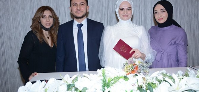 KARTAL'DA ÇİÇEĞİ BURNUNDA ÇİFTLERİN '02.02.2022' HEYECANI