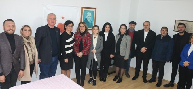 CHP KARTAL İLÇE BAŞKANI EFENDİ ARGUNŞAH VE YÖNETİMİ'NDEN  DOĞRU PARTİ'YE ZİYARET