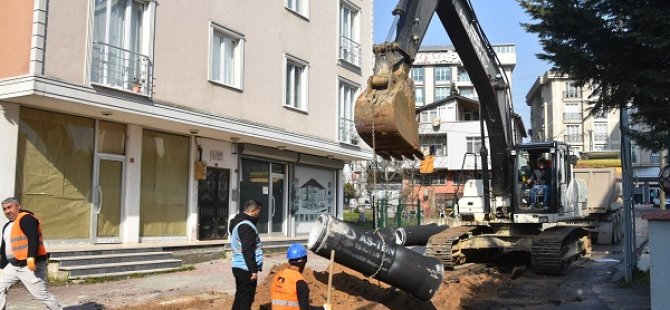 PENDİK'TE YAĞMUR SUYU KANAL İMALAT ÇALIŞMALARI TÜM HIZIYLA SÜRÜYOR