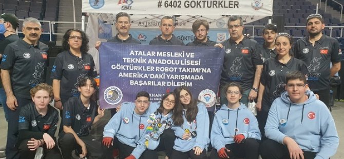 KARTALLI GÖKTÜRKLER TAKIMI ABD'DEN ÖDÜLLE DÖNDÜ