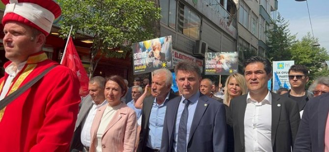 İYİ PARTİ PENDİK İLÇE BAŞKANLIĞI KAYNARCA'YA ÇIKARTMA YAPTI