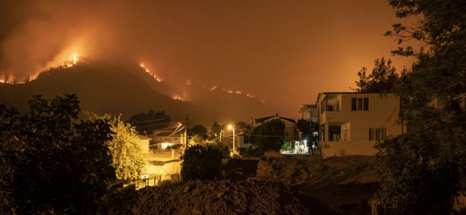 MARMARİS'TEKİ ORMAN  YANGIN 4. GÜNÜNDE; HAVADAN VE KARADAN MÜDAHALE SÜRÜYOR