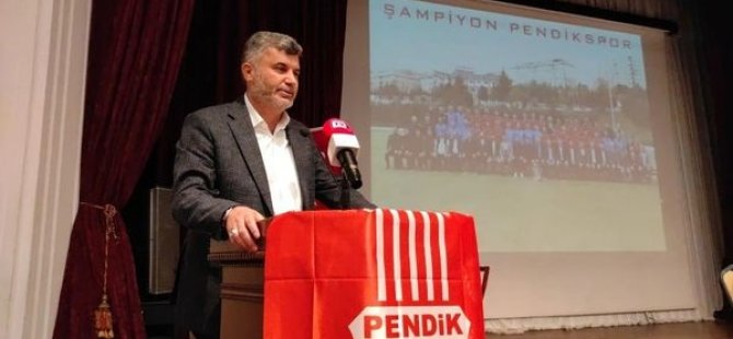 PENDİKSPOR'UN YENİ  BAŞKANI ATAKAN YÜCE OLDU