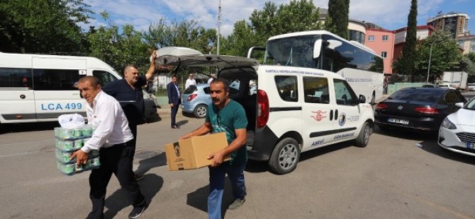 KARTAL BELEDİYESİ ZOR GÜNLERDE VATANDAŞLARIN ACISINA ORTAK OLUYOR