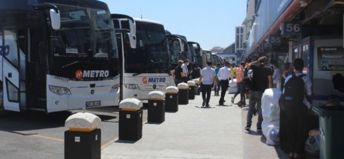 KURBAN BAYRAM ÖNCESİ OTOGARLAR BOŞ KALDI