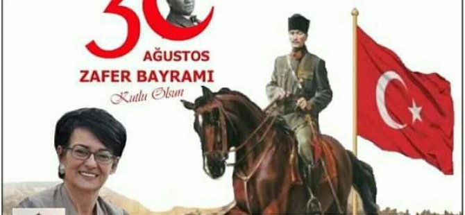 DOĞRU PARTİ KARTAL İLÇE BAŞKANILIĞI'NDAN 30 AĞUSTOS ZAFER BAYRAMI KUTLAMA MESAJI