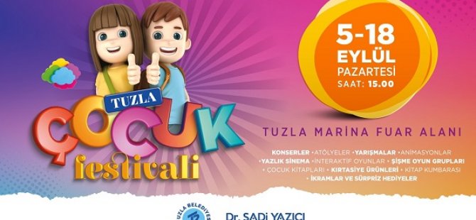 TUZLA ÇOCUK FESTİVALİ BAŞLIYOR