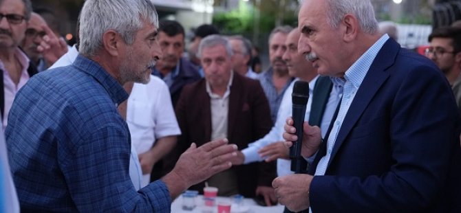 BAŞKAN İSMET YILDIRIM 5 ÇAYI'NDA IHLAMURKUYU MAHALLE SAKİNLERİYLE BİR ARAYA GELDİ