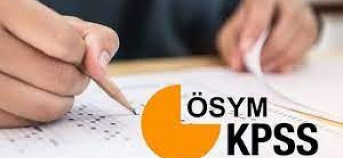 İÇİŞLERİ BAKANLIĞI'NDAN KPSS SINAVI İLE İLGİLİ ÖNEMLİ DUYURU