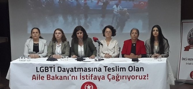 VATAN PARTİSİ PENDİK İLÇE BAŞKANLIĞI'NDAN BAKAN DERYA YANIK'A İSTİFA ÇAĞRISI