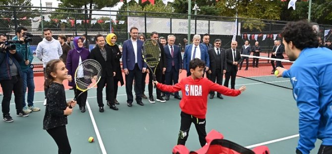 İŞGALDEN KURTARILAN 16 BİN METREKARE ALAN PARK VE SPOR KOMPLEKSİ OLDU