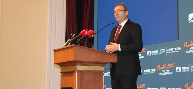 BAŞKAN AHMET CİN PENDİK'İN 2023 VİZYON PROJELERİNİ ANLATTI