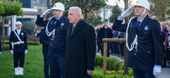 GAZİ MUSTAFA KEMAL ATATÜRK ÖLÜMÜNÜN 84.YILDÖNÜMÜNDE ÜMRANİYE'DE TÖRENLERLE ANILDI