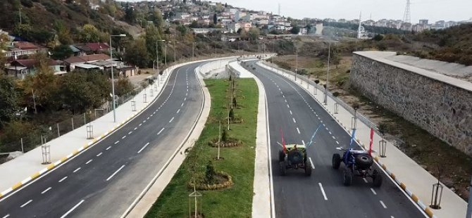 ABDÜLHAMİD HAN CADDESİ HİZMETE AÇILDI