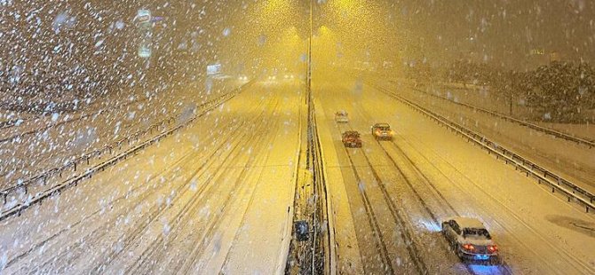 METEOROLOJİ'DEN İSTANBUL VE BİRÇOK İL İÇİN KAR YAĞIŞI UYARISI