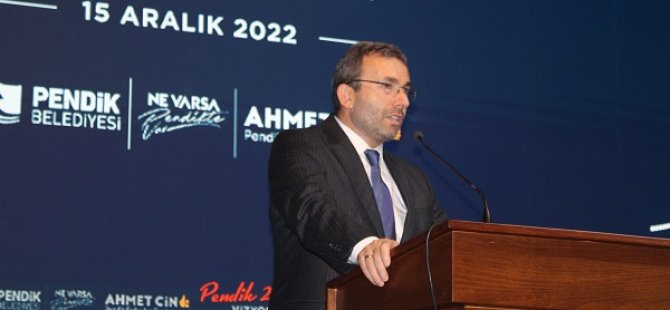 BAŞKAN AHMET CİN;'PENDİK 2023 YILI VİZYON BULUŞMALARI' TOPLANTISINDA AK PARTİ İLÇE TEŞKİLATLARIYLA BİR ARAYA GELDİ