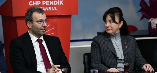 BAŞKAN AHMET CİN'DEN CHP PENDİK İLÇE BAŞKANI GÜLŞEN TUFAN'A NEZAKET ZİYARETİ