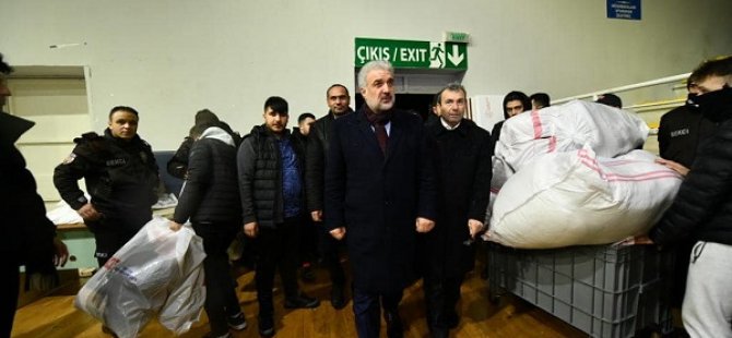 AK PARTİ İSTANBUL İL BAŞKANI OSMAN NURİ KABAKTEPE PENDİK'TE YARDIM ÇALIŞMALARINA KATILDI