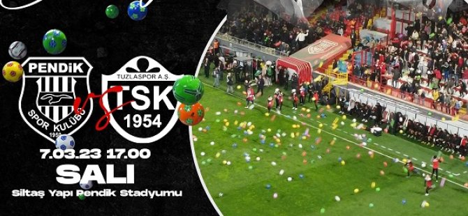 PENDİKSPOR YARINKİ TUZLASPOR MÜSABAKASINA  HAZIR!