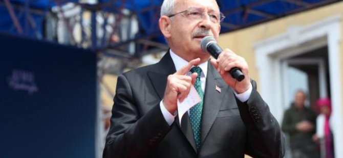 CUMHURBAŞKANI ADAYI KEMAL KILIÇDAROĞLU;'' SANDIKTAN DEĞİŞİM MESAJI ÇIKMIŞTIR''