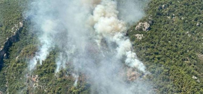 KEMER'DE'Kİ  ORMAN YANGINI! 4 GÜNÜNDE HAVADAN VE KARADAN MÜDAHALE SÜRÜYOR