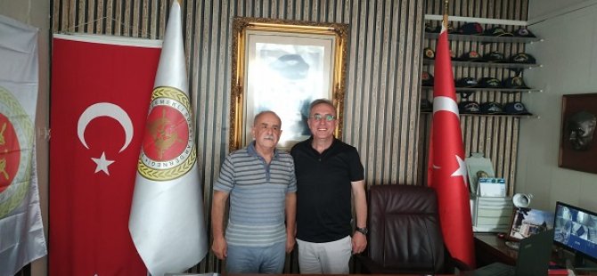 CHP PENDİK İLÇE BAŞKANI BAYRAM BEKAR'DAN TÜRKİYE EMEKLİ SUBAYLAR DERNEĞİ'NE ZİYARET