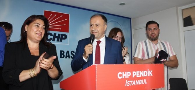 NİYAZİ GÜNERİ CHP PENDİK İLÇE BAŞKANI OLDU