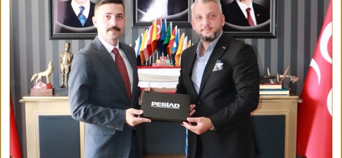 PESİAD'DAN MHP PENDİK İLÇE BAŞKANI KERİM KAYA'YA ZİYARET