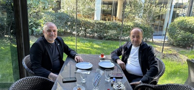 İYİ PARTİ PENDİK BELEDİYE BAŞKAN ADAYI SÜLEYMAN TURAN'DAN HARUN HINIZ'A ZİYARET