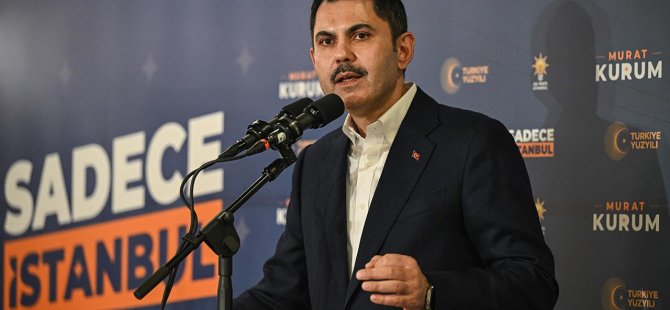 AK PARTİ İBB BAŞKAN ADAYI MURAT KURUM PROJELERİNİ AÇIKLADI