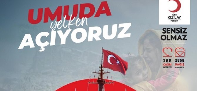 PENDİK KIZILAY'DAN GAZZE İÇİN YARDIM KAMPANYASI