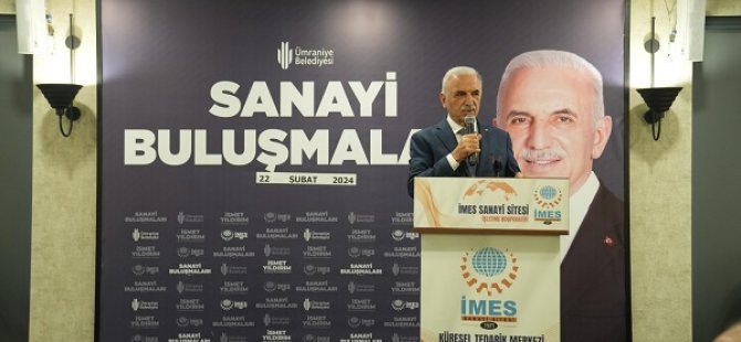 ÜMRANİYE’DE 38 YILDIR HİZMET VEREN İMES SANAYİ SİTESİ İŞ ADAMLARI KAHVALTIDA BULUŞTU