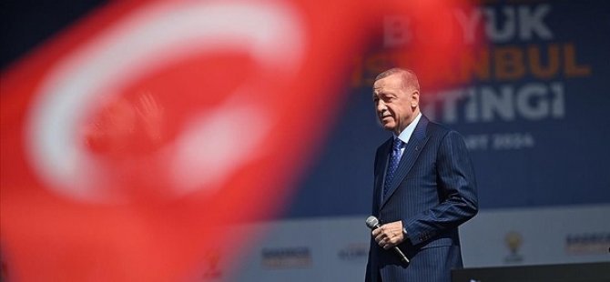 CUMHURBAŞKANI ERDOĞAN; '31 MART'TA İSTANBUL'UN TÜRKİYE YÜZYILI YÜRÜYÜŞÜNÜ BİZ BAŞLATACAĞIZ