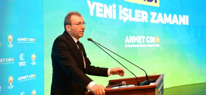 AHMET CİN YENİDEN PENDİK BELEDİYE BAŞKANI OLDU