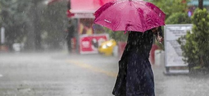 METEOROLOJİ'DEN İSTANBUL VE BİR ÇOK İL İÇİN YAĞIŞ UYARISI