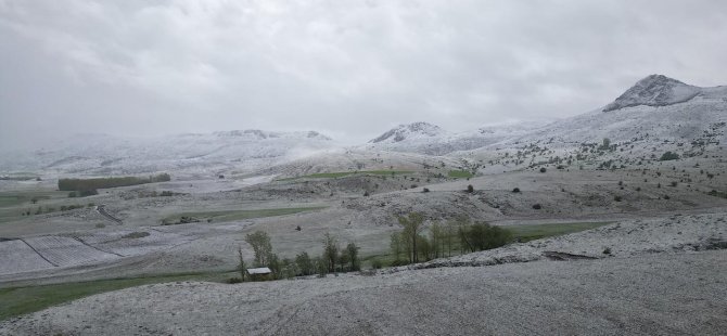 SAKARYA BOLU VE KARABÜK'TE MAYIS AYINDA KAR SÜRPRİZİ