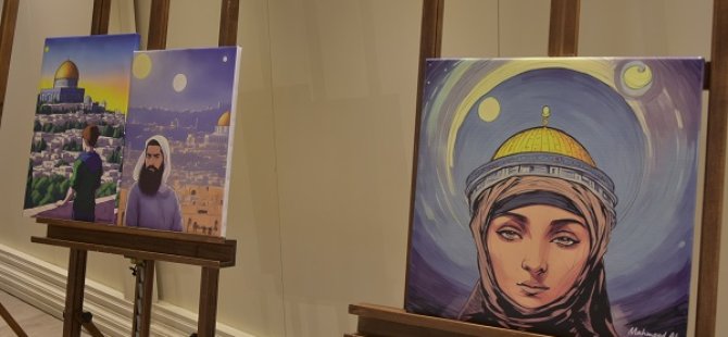 GAZZELİ DİJİTAL SANATÇI'NIN ESERLERİ PENDİK'TE