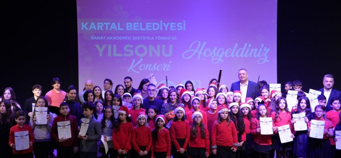 KARTAL BELEDİYESİ SANAT AKADEMİSİ ÖĞRENCİLERİNDEN YIL SONU KONSERİ