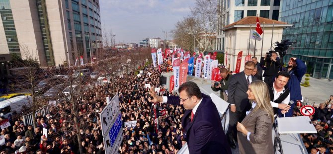 CHP PENDİK İLÇE BAŞKANLIĞI'NDAN EKREM İMAMOĞLU'NA TAM DESTEK