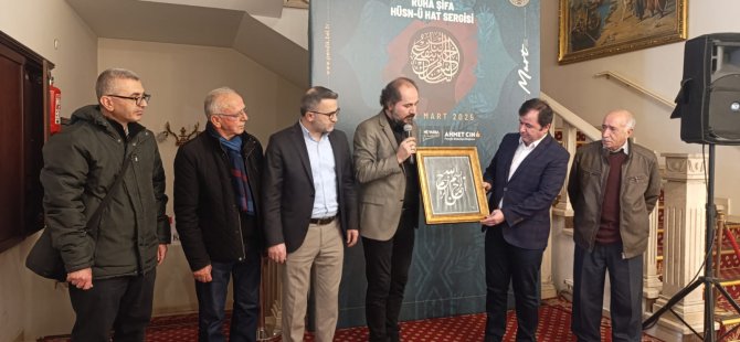 “RUHA ŞİFA HÜSN-Ü HAT” SERGİSİ, PENDİK’TE SANATSEVERLERLE BULUŞTU