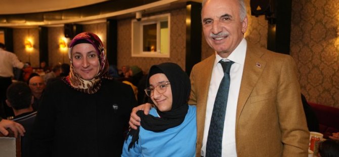 BAŞKAN İSMET YILDIRIM, ÖZEL MİSAFİRLERİYLE İFTAR SOFRASINDA BULUŞTU