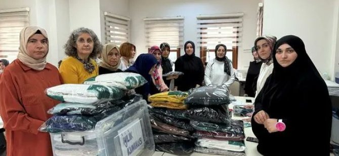 PENDİK HALK EĞİTİM MERKEZİ KURSİYERLERİNDEN GÖNÜLLERİ ISITACAK BAYRAM SEFERBERLİĞİ