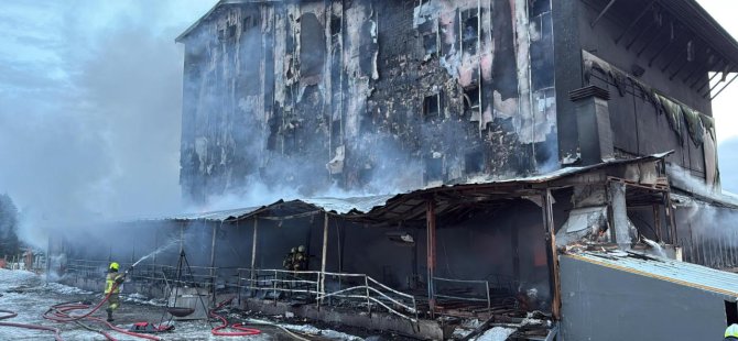 ULUDAĞDA KAPATILAN İ OTEL YANGININDA AYNI AİLEDEN 3 KİŞİ HAYATINI KAYBETTİ