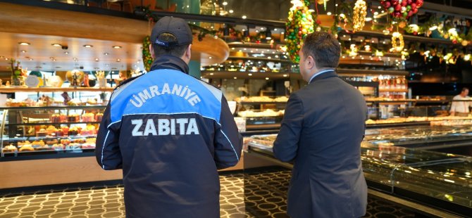 RAMAZAN BAYRAMI ÖNCESİ ÜMRANİYE’DE TATLICILARA SIKI DENETİM