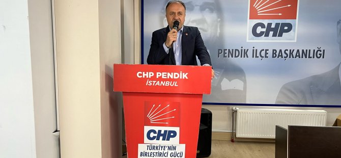 CHP PENDİK İLÇE BAŞKANI NİYAZİ GÜNERİ'DEN KİPTAŞ İDDİALARINA İLİŞKİN AÇIKLAMA